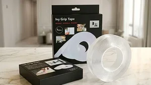 IVY Grip Tape 3m – Reusable & Washable | Heavy-Duty Double-Sided | No Residue!