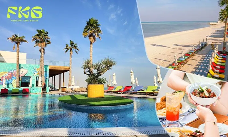 Dine, Swim & Unwind: Beachside Dining with Pool & Beach Access at Fuwairit Kite Beach, Tapestry Collection by Hilton!