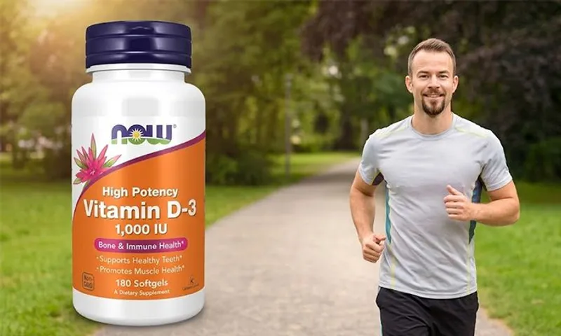 NOW Vitamin D3 1000 IU – Bone Health Support | Immune System Support | Easy Daily Supplement!