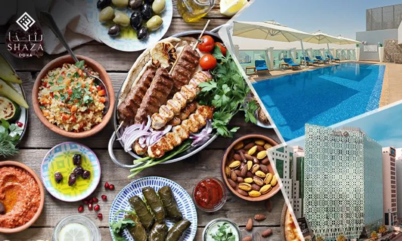 Flavors of Syria: Damascus Night Buffet with Pool Access at Shaza Hotel!