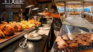 Wednesday Late-Night Brunch Feast at Marina Restaurant, Rixos Gulf Hotel Doha!