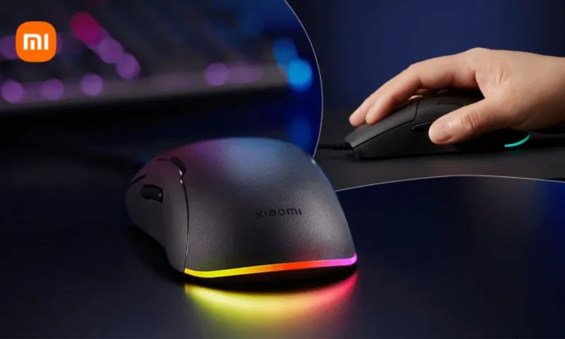 Xiaomi Gaming Mouse Lite – 6200 DPI PixArt Sensor | RGB Lighting | Ultra-Light!