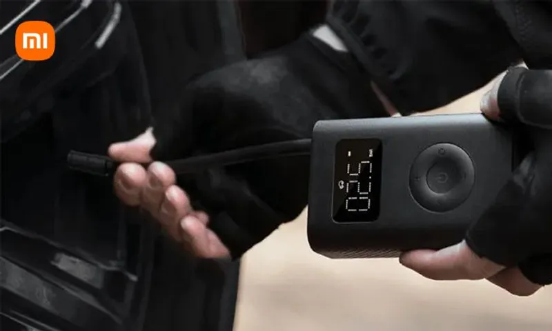 Xiaomi Portable Electric Air Compressor 2 – Digital Display | Auto Stop | Cordless!