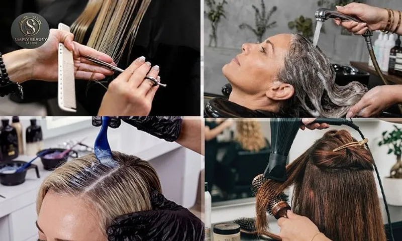 Fresh Cut, Fresh Color: Hair Makeover for Ladies at Simply Beauty Salon!