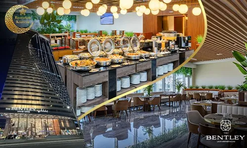 Suhoor Skyline Dining at Solara Restaurant, Bentley Luxury Hotel!