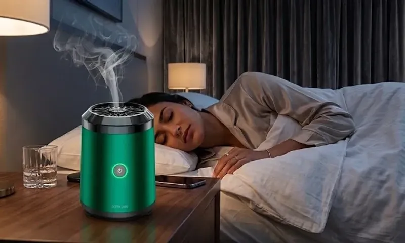 Green Lion Mini Bakhour 2 Electric Incense Burner - Auto-Off | USB-C Charging!