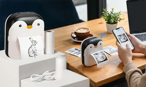 Portable Bluetooth Mini Printer!