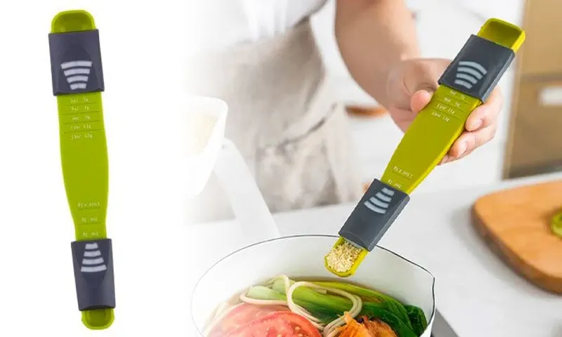 Adjustable Scale Measuring Spoon!