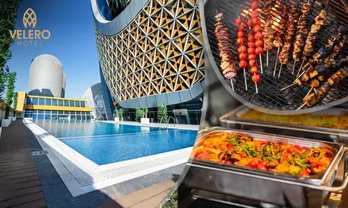 Smoky & Savory Live BBQ Grill Weekend Brunch & Pool Access at Velero Hotel, Lusail!