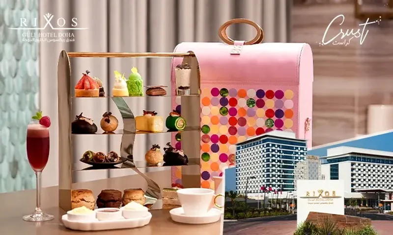 Afternoon Tea Elegance: Savory Bites & Sweet Delights at Crust!