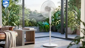 Philips Series 600 Pedestal Fan - Quiet | Oscillating | Height Adjustable!