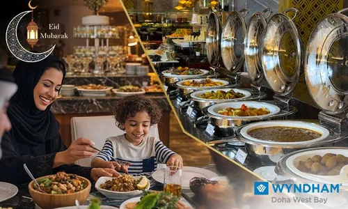 Eid Brunch Buffet Celebration at Wyndham Doha West Bay!