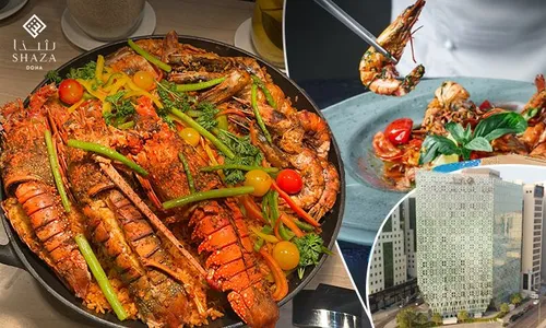 Friday Seafood Night Buffet + Pool Access at Shaza Hotel!