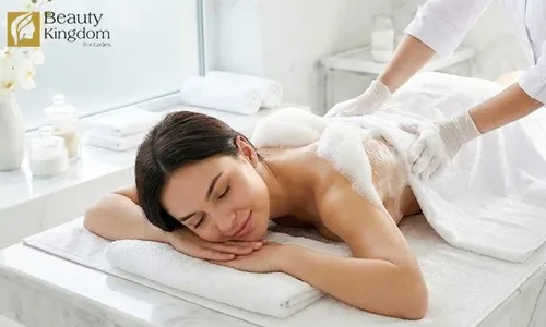 Luxury Moroccan Bath Ritual: Sugar, Eucalyptus & Brightening Scrub, Massage and Blow-Dry!