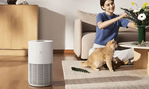 Mijia Smart Pet Care Air Purifier – HEPA Filter | Odor Removal | App Control!