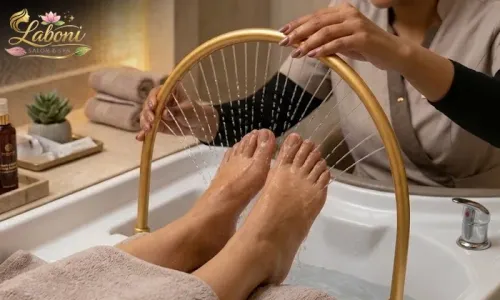 Korean Waterfall Foot Spa at New Laboni Salon & Spa!