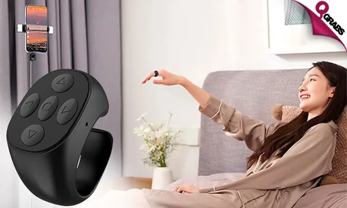 Bluetooth Finger Ring Remote! | Qgrabs