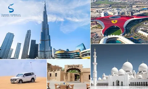 Experience the Magic of Dubai with a Premium Holiday Package Including Hotel Stay, Desert Safari, City Tours & Marina Cruise!