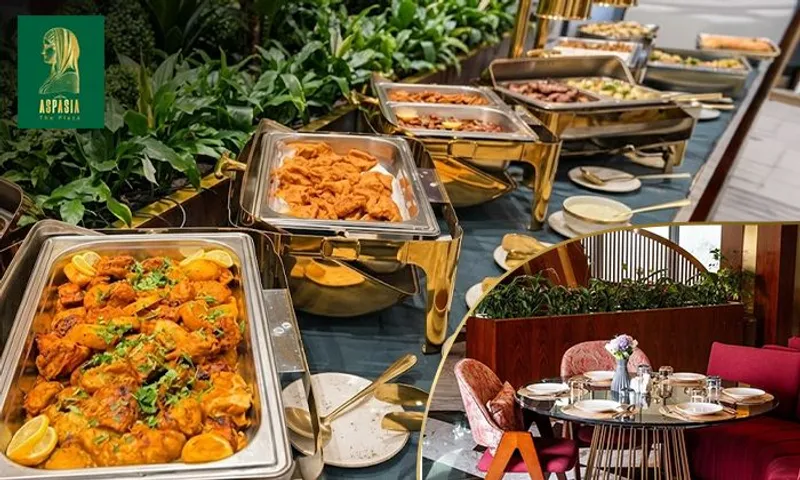 Luxury Friday Brunch Buffet at Aspasia The Plaza, Lusail!
