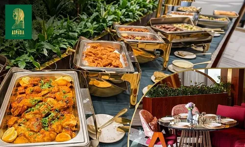 Luxury Friday Brunch Buffet at Aspasia The Plaza, Lusail!