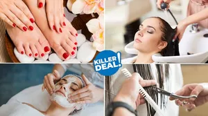Killer Beauty Package: Mani Pedi, Facial, Hair Trim, Waxing & More!