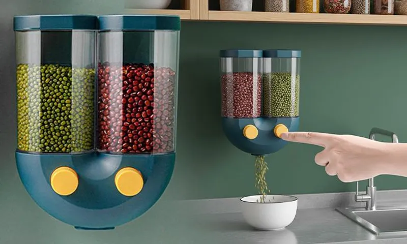 2-in-1 Grain Dispenser!