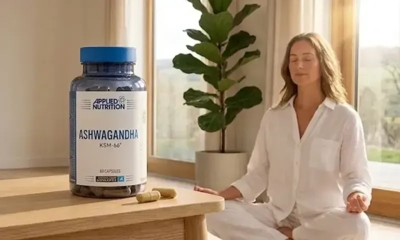 Applied Nutrition Ashwagandha KSM-66 – 300mg Per Capsule | 60 Servings!
