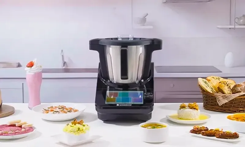 Wonderchef Magic Chef Kitchen Robot - 7" Touch Screen | 300+ Recipes | 360° Induction Heating!