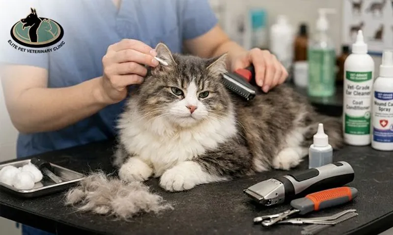 Pet Grooming for Cats & Dogs at Elite Pet Veterinary!
