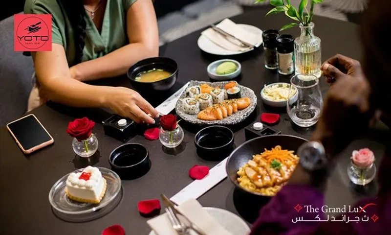 Romantic Japanese Koibito Set Menu for TWO at Yoto Sushi Bar!