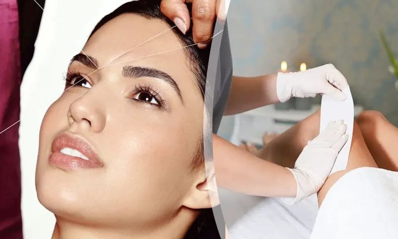 Waxing & Threading for Ladies!