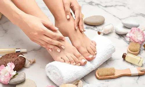 Perfectly Polished: Mani-Pedi, Regular OR Gel Polish & Foot Spa for Ladies!