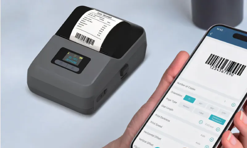 Green Lion Thermal Printer – Bluetooth | 203 DPI | Portable Label Printing!
