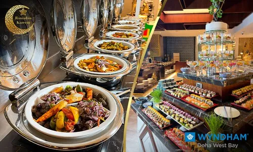 5-Star Iftar Experience at Wyndham Doha West Bay!