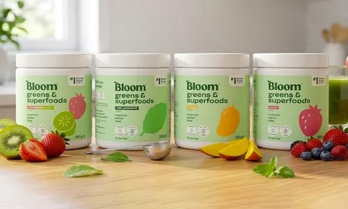 Bloom Greens & Superfoods 30 Servings - Gut Health & Digestion | Probiotic Blend!