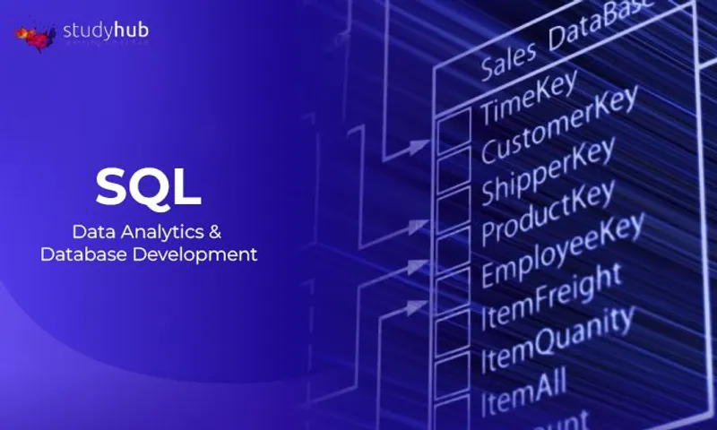 SQL For Data Analytics & Database Development Online Course!