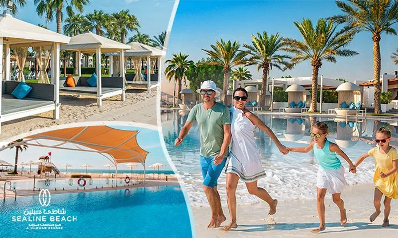 Seaside Escape: Weekday Day Pass at Sealine Beach Resort!