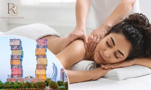 Unwind with a Relaxing Full-Body Massage at Ruby Beauty Center!