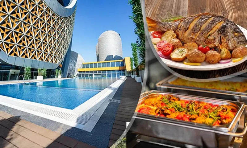 Friday & Saturday Brunch with Pool Access at Velero Hotel, Lusail!
