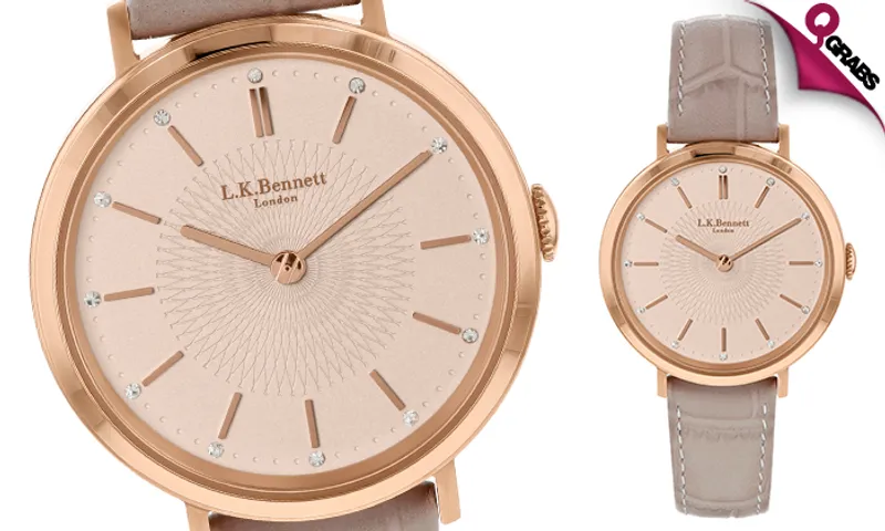 L.K. Bennette London Gold Watch L.K.Bennett LK2000 Women main image 4