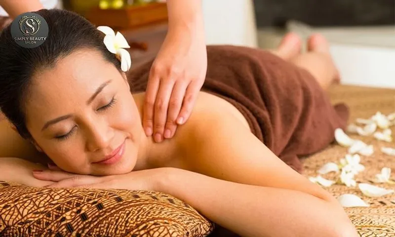 Relax, Recharge & Unwind: Ladies Massage with Hair Wash & Dry at Simply Beauty Salon!