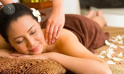 Relax, Recharge & Unwind: Ladies Massage with Hair Wash & Dry at Simply Beauty Salon!
