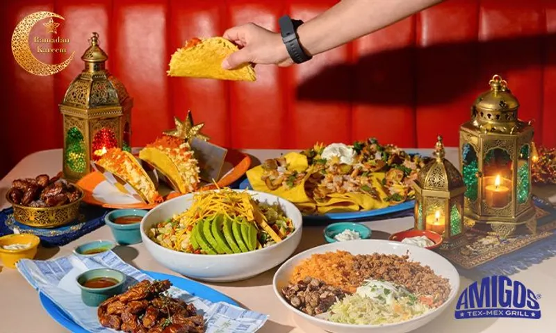 Ramadan Meets Tex-Mex: Tasty Iftar Sets at Amigos Tex-Mex Grill!