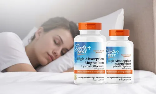 Doctor’s Best High Absorption Magnesium Lysinate Glycinate!