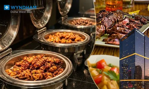 BBQ Night at KUBE Restaurant, Wyndham Doha West Bay!