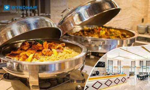 Friday Brunch Buffet & Family Gathering at KUBE Restaurant, Wyndham Doha West Bay!