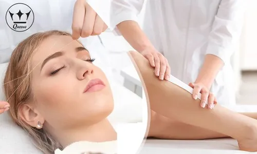 Waxing & Threading for ladies at Queens Salon!