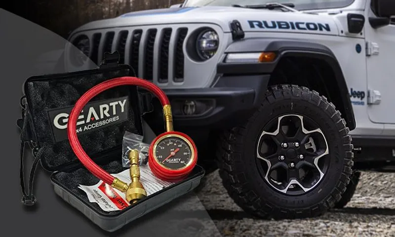 Tire Deflator with Gauge!