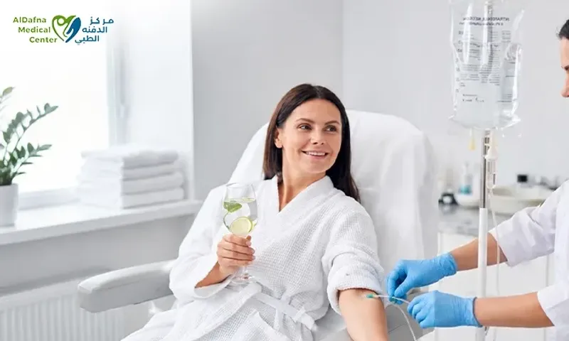 Boost Your Energy & Immunity with Multivitamin IV Drip for Him & Her at Al Dafna Medical Center!