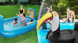 Float & Splash: Inflatable Float & Pool!